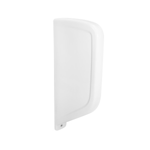 Перегородка для пісуара підвісна Qtap Crow 100x390x830 White (QT0588HDUV001W) ТОП в Черкасах