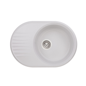 Кухонная мойка Qtap CS 7451 White (QT7451WHI650) ТОП в Черкассах