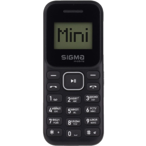 хорошая модель Мобильный телефон Sigma mobile X-style 14 Mini Black