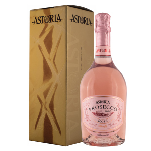 хороша модель Подарункова упаковка Astoria BUTTERFLY Prosecco Rose D.O.C рожеве екстра-сухе 0.75 л 11% (8003905045901)