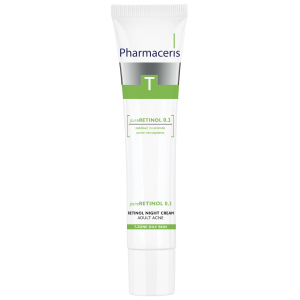 Нічний крем із ретинолом Pharmaceris T Pure Retinol 0.3% 40 мл (5900717140073) ТОП в Черкасах