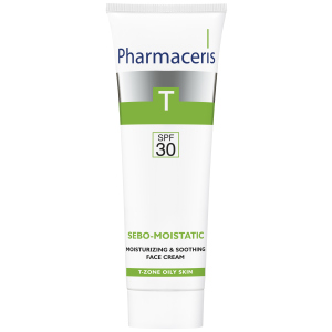 Интенсивный увлажняющий крем Pharmaceris T Sebo-Moistatic SPF30 50 мл (5900717142619) ТОП в Черкассах