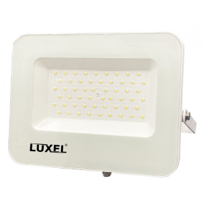 Світлодіодний білий прожектор Luxel 245х210х31мм 175-260V 50W IP65 (LED-LPEW-50С) краща модель в Черкасах