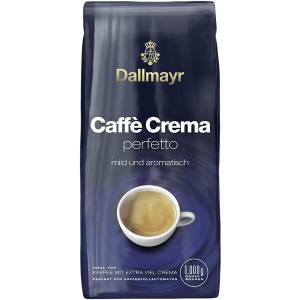 Кофе в зернах Dallmay Caffе Crema Рerfetto Обжаренный 1 кг (4008167040101) ТОП в Черкассах