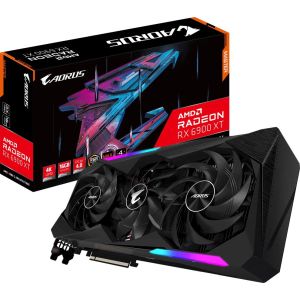 Видеокарта Gigabyte RX 6900 XT AORUS MASTER 16G GDDR6 (GVR69XTAORUSM16GD) лучшая модель в Черкассах