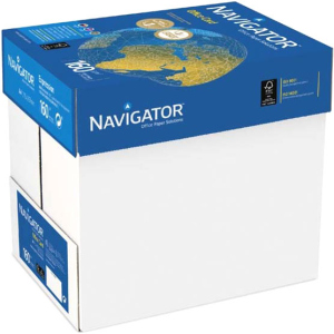 Набор бумаги офисной Navigator Office Card A4 160 г/м2 класс A 1250 листов Белой (5602024381384)