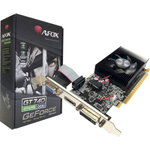 Видеокарта GeForce GT730 AFOX 4Gb GDDR3 128-bit (AF730-4096D3L3) лучшая модель в Черкассах