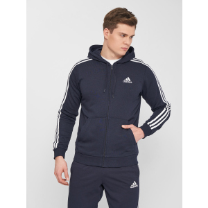 Толстовка Adidas M 3S Ft Fz Hd GK9033 3XL Legink/White (4065422814310) краща модель в Черкасах