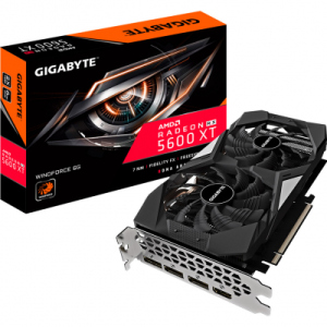 хороша модель Відеокарта GIGABYTE Radeon RX 5600 XT 6144Mb WINDFORCE (GV-R56XTWF2-6GD)