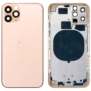 Кришка ззаду iPhone 11 Pro з рамкою Gold Copy в Черкасах