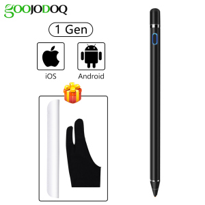 хороша модель Стілус універсальний Goojodoq Active 1 Gen Android iPhone (iPad до 2017) 1.5mm Black