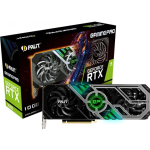 Відеокарта GF RTX 3080 10GB GDDR6X GamingPro V1 Palit (NED3080019IA-132AA) (LHR) в Черкассах