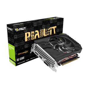 Відеокарта Palit GeForce GTX 1660 Ti StormX 6GB (NE6166T018J9-161F) в Черкасах