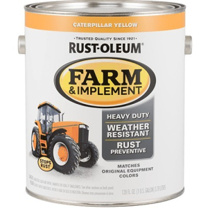 Эмаль для техники по металлу Rust Oleum тёмно-жёлтая (Caterpillar), банка 3,78л (арт.7449402) в Черкассах