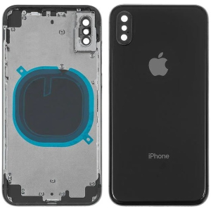 Кришка задня iPhone X з рамкою Space Gray краща модель в Черкасах