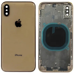 Кришка задня iPhone XS Max із рамкою Gold Copy ТОП в Черкасах