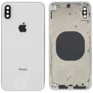 Кришка задня iPhone XS із рамкою Silver Copy ТОП в Черкасах