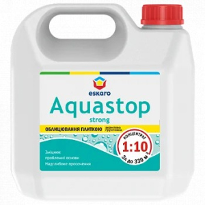 Укрепляющая глубокопроникающая грунтовка-концентрат Aquastop Strong Eskaro 1 л ТОП в Черкассах