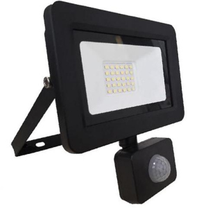 Прожектор світлодіодний LED Horoz Electric ASLAN/S-30 30W 6400K з датчиком руху IP65 068-011-0030 краща модель в Черкасах