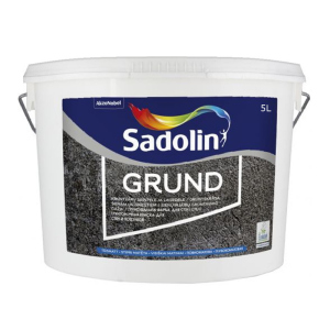 Грунт дисперсионный SADOLIN GRUND для впитывающих поверхностей белый (база ВW) 5л в Черкассах