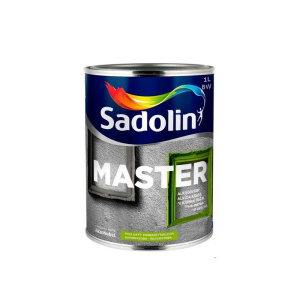 Эмаль алкидная SADOLIN MASTER 30 универсальная белая - база ВW 1л ТОП в Черкассах