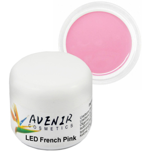 Гель для нарощування нігтів Avenir Cosmetics LED French pink 50 мл (5900308133088) в Черкасах