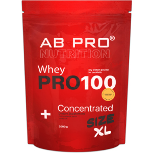 Протеин AB PRO PRO 100 Whey Concentrated 2000 г Шоколад (PRO2000ABCH79) ТОП в Черкассах