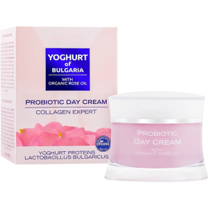 Денний крем для обличчя BioFresh Yoghurt Of Bulgaria With Organic Rose Oil колаген експерт з пробіотиком 50 мл (3800156005044) ТОП в Черкасах