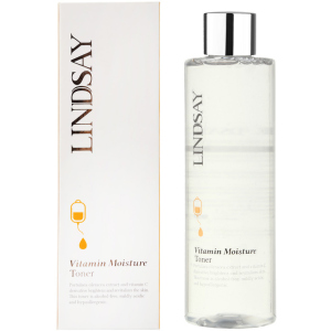 Зволожуючий тонік для зняття макіяжу Lindsay Vitamin Moisture Toner 250 мл (8809371144533) ТОП в Черкасах