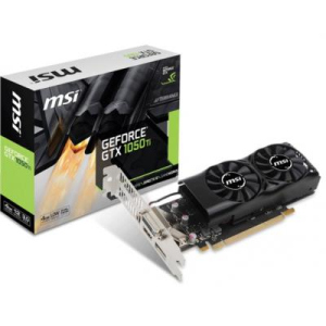 Видеокарта MSI GeForce GTX1050 Ti 4096Mb LP (GTX 1050 Ti 4GT LP) лучшая модель в Черкассах