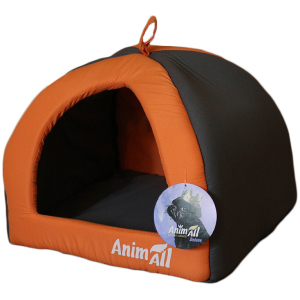 Будиночок для собак та кішок AnimAll Ат 0850 Wendy M Orange 41 x 41 x 32 см (2000981180850) ТОП в Черкасах