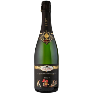 Ігристе вино Hansi Cremat De Alsace Brut біле сухе 0.75 л 12.5% ​​(3183520704249) надійний