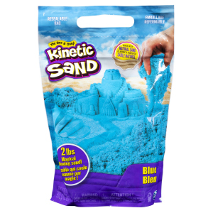 Песок для детского творчества Kinetic Sand Colour Синий 907 г (71453B) ТОП в Черкассах