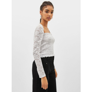 Топ Bershka 2230-187-251 M Білий (SZ02230187251034) краща модель в Черкасах