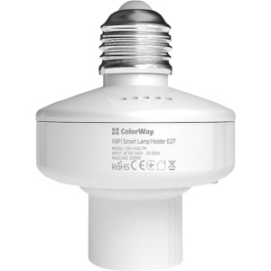 купити ColorWay Smart Wi-Fi Розетка для лампочки E27 (CW-LH3A-TM)