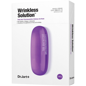 Термочутлива омолоджуюча маска для обличчя Dr.Jart+ Dermask Intra Jet Wrinkless Solution 28 г х 5 шт (8809642712669) краща модель в Черкасах