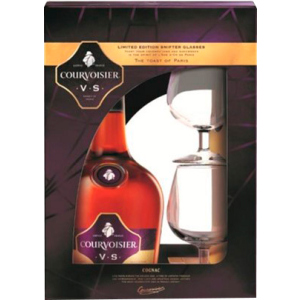 Коньяк Courvoisier VS 0.7 л 40% + 2 келихи (5010696004379) в Черкасах