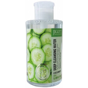 купити Очищувальна вода Jigott Cucumber Deep Cleansing Water з огірковим екстрактом 530 мл (8809541280351)