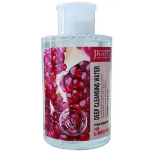 купити Очищувальна вода Jigott Pomegranate Deep Cleansing Water з екстрактом граната 530 мл (8809541280344)