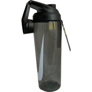 Бутылка для воды Nike N.100.0622.025.24 TR Hypercharge Chug Bottle 24 Oz 709 мл Антрацитовая (887791370990) ТОП в Черкассах