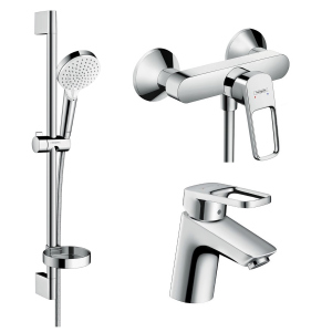 Набір змішувачів Hansgrohe Logis Loop 1052019 (71150000+71247000+26553400) в Черкасах