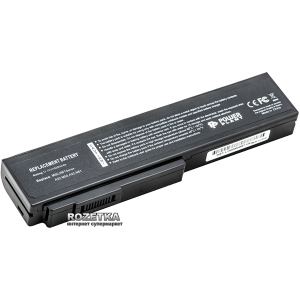 Акумулятор PowerPlant A32-M50, AS M50 3S2P для Asus M50 Black (11.1V/5200mAh/6 Cells) (NB00000104) краща модель в Черкасах