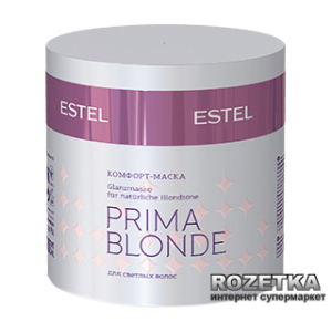 Комфорт-маска Estel Professional Prima Blonde для светлых волос 300 мл PB.6 (4606453034225) лучшая модель в Черкассах