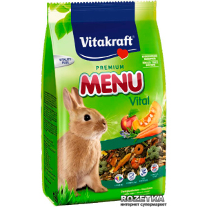 Корм для кроликів Vitakraft Menu Vital 3 кг (4008239255426) ТОП в Черкасах