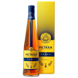 Бренди Metaxa 5* 0.7 л 38% в подарочной упаковке (5202795120054) лучшая модель в Черкассах