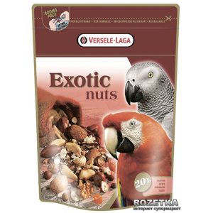Корм для крупных попугаев Versele-Laga Prestige Exotic Nut Mix зерновая смесь 0.75 кг (5410340217825) ТОП в Черкассах