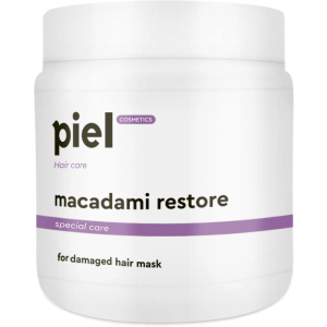 Відновлююча маска Piel Cosmetics Macadami Restore mask для пошкодженого волосся 500 мл (4820187880600) надійний