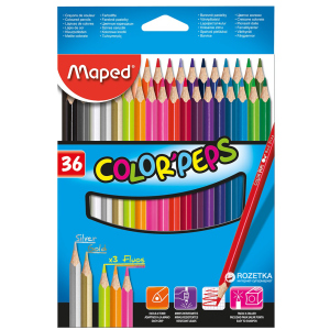 Олівці кольорові Maped Color Peps Classic 36 кольорів (MP.832017)