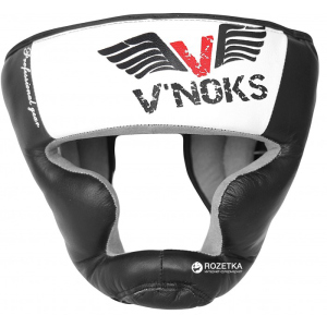 купити Боксерський шолом V'Noks Aria XL Чорно-білий (1716_40220)