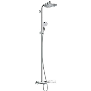 Душовий гарнітур HANSGROHE Crometta S 240 Showerpipe 27320000 ТОП в Черкасах